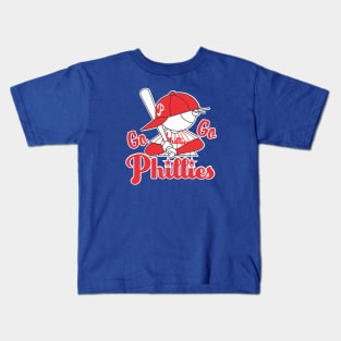 Philadelphia Phillies Vintage 60s Design Kids T-Shirt